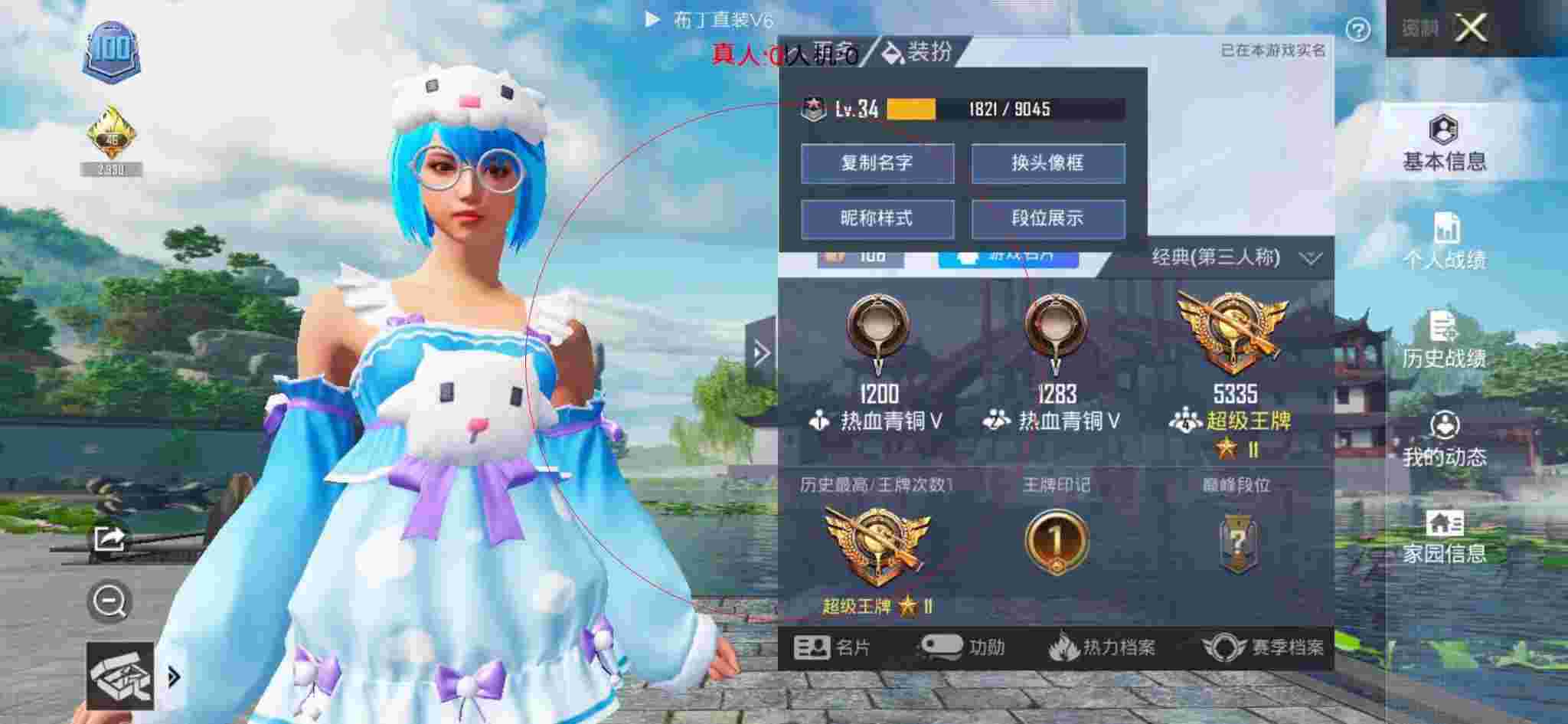 和平精英布丁直装透视 - 和平精英排位赛辅助位辅助预览图